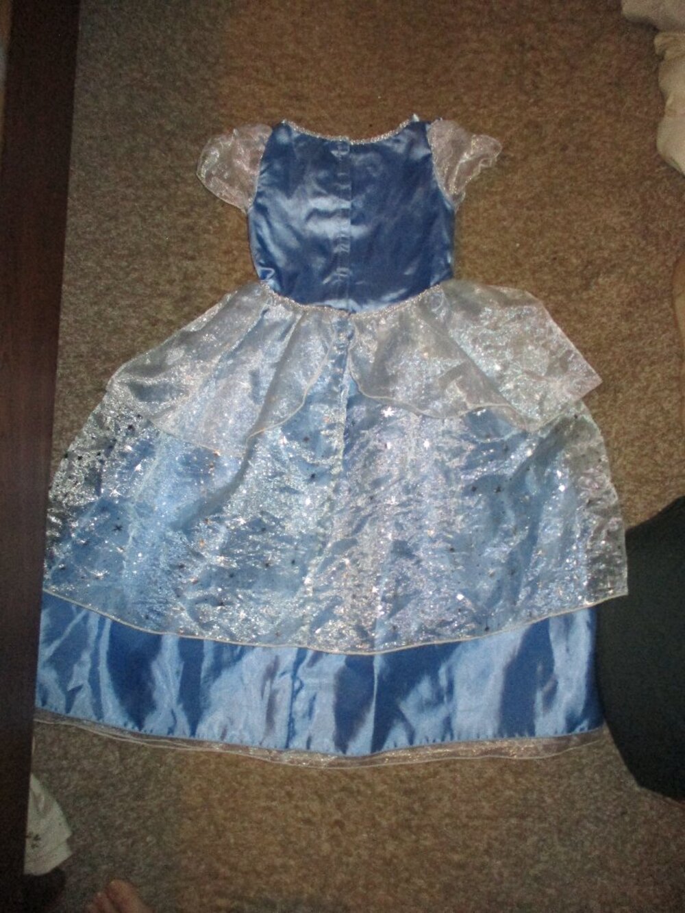Disney  Cinderella Dress Costume sz 4-5 girls Toys R US - Picture 4 of 7